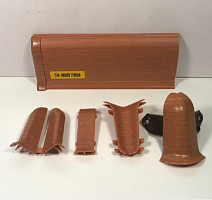 Плинтус Плинтус Ideal Comfort 55mm Вишня темная 244 фото 1 | FLOORDEALER